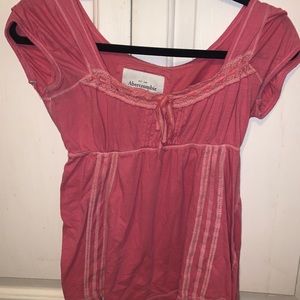 abercrombie and fitch vintage baby doll top size small
